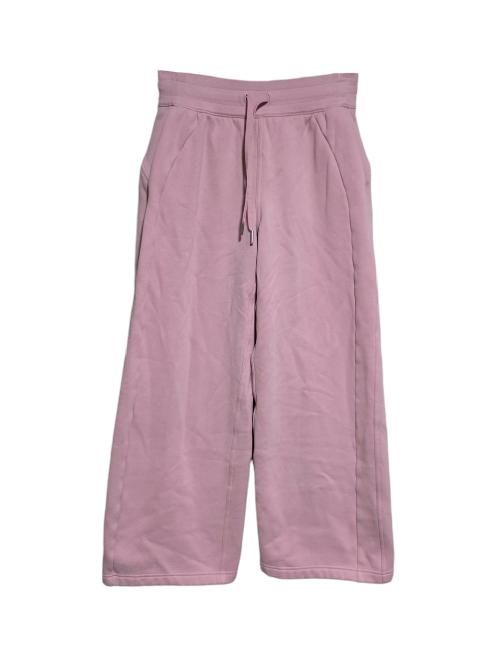 lululemon Scuba Mid-Rise Wide-Leg Pant Pink Haze Size Small